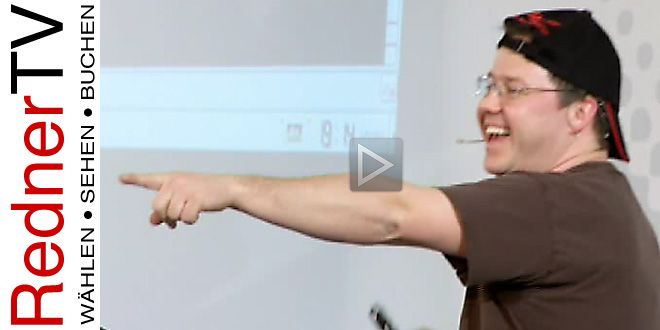 Redner IT-Sicherheit Tobias Schr&ouml;del Video - Hacking f&uuml;r Manager - RednerTV.de