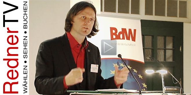 Redner Energie Prof. Dipl.-Ing. Timo Leukefeld Video - RednerTV.de